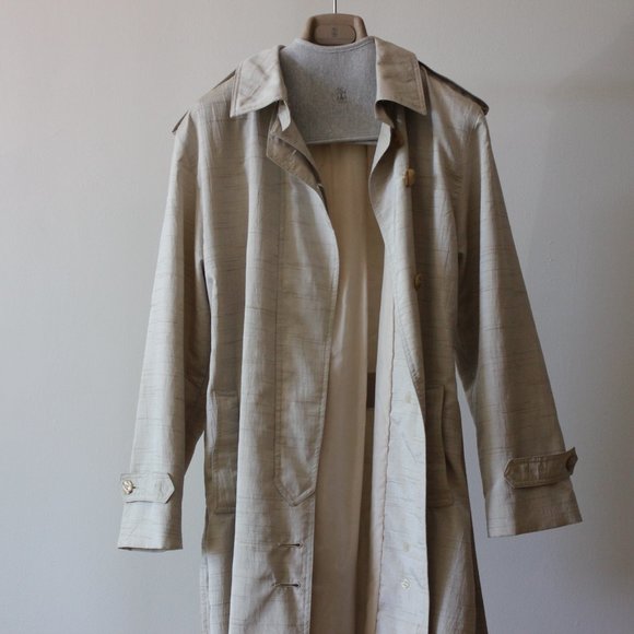 Rue Grenelle Trench Coat Size 9 - Picture 2 of 10